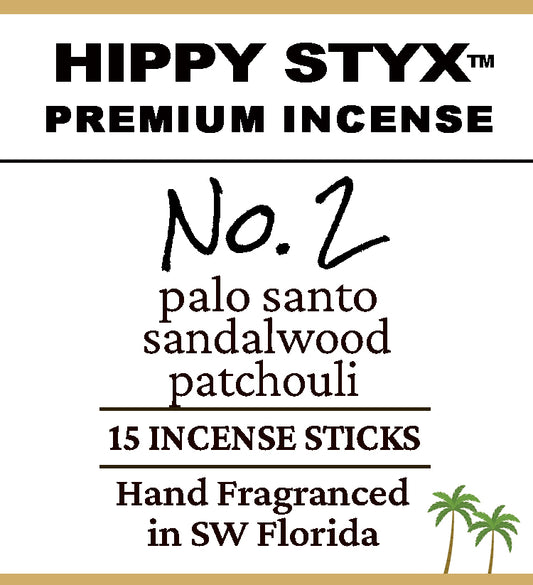 Fragrance No. 2 Hippy Styx™ Incense | Palo Santo + Patchouli