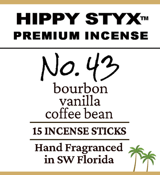 Fragrance No. 43 Hippy Styx™ Incense | Bourbon + Coffee