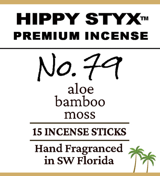 Fragrance No. 79 Hippy Styx™ Incense | Sea Salt + Dark Musk