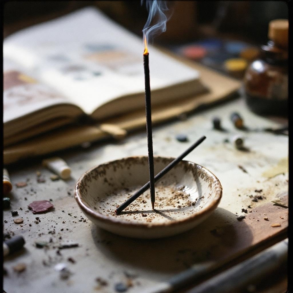 Fragrance No. 23 Hippy Styx™ Incense | Amaretto + Green Leaves