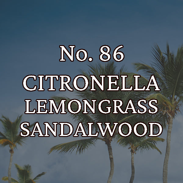 Fragrance No. 86 Hippy Styx™ Incense | Citronella + Lemongrass