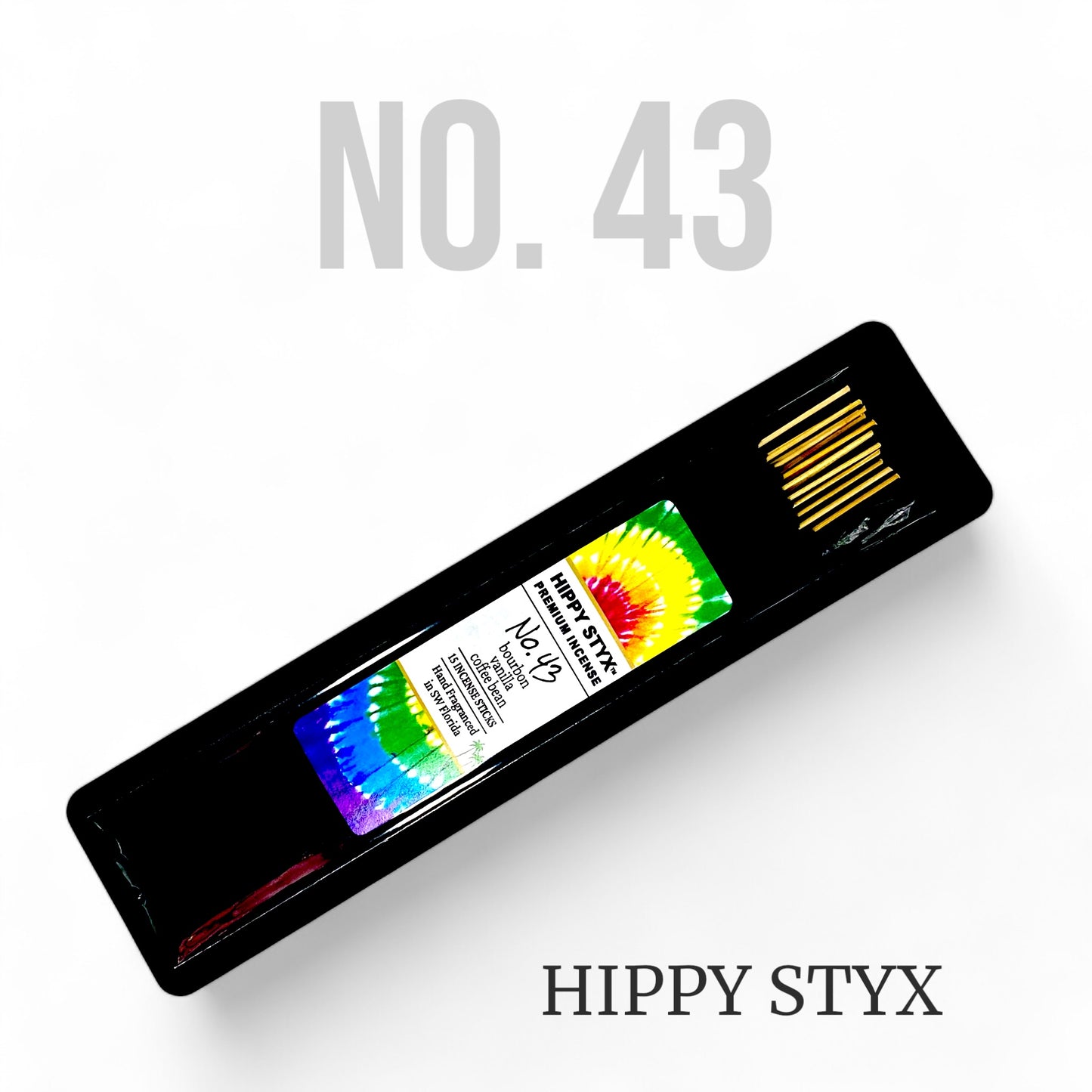 Fragrance No. 43 Hippy Styx Incense | Bourbon + Coffee