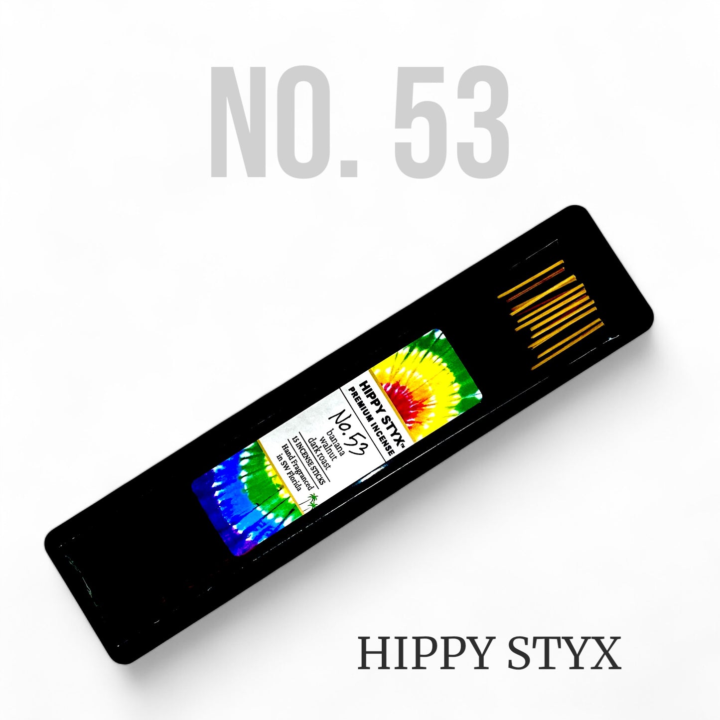 Fragrance No. 53 Hippy Styx Incense | Banana Nut Bread + Dark Roast