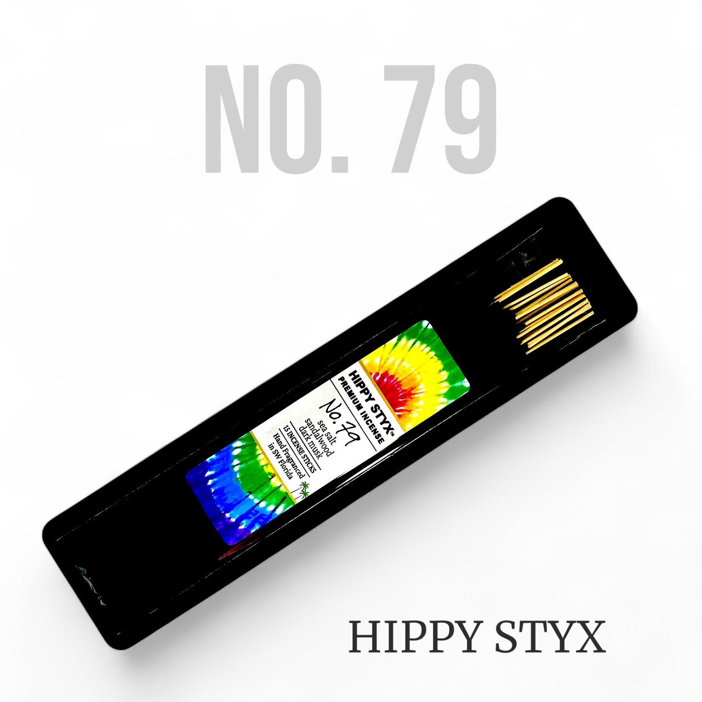 Fragrance No. 79 Hippy Styx Incense | Sea Salt + Dark Musk