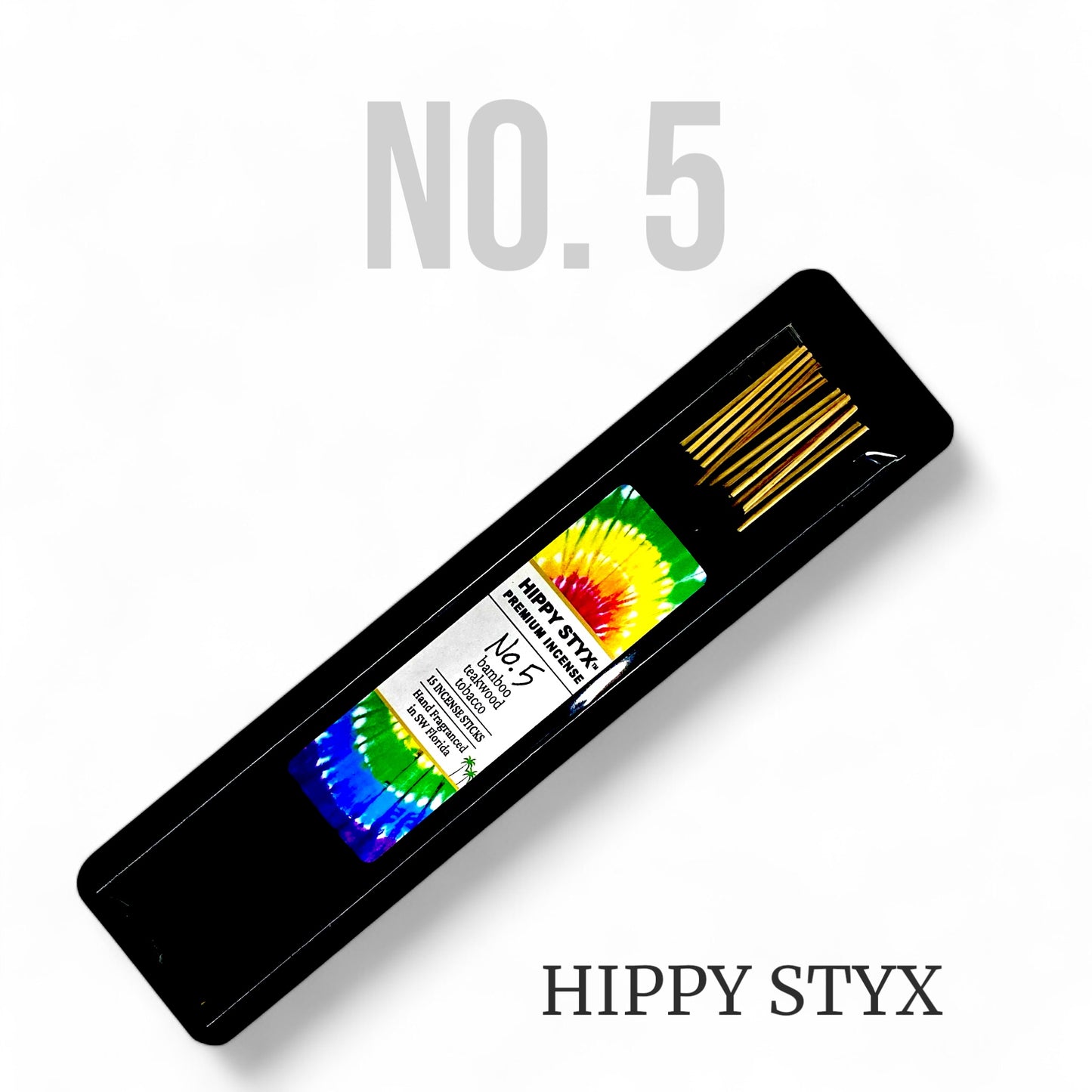 Fragrance No. 5 Hippy Styx™ Incense | Bamboo + Dried Leaves