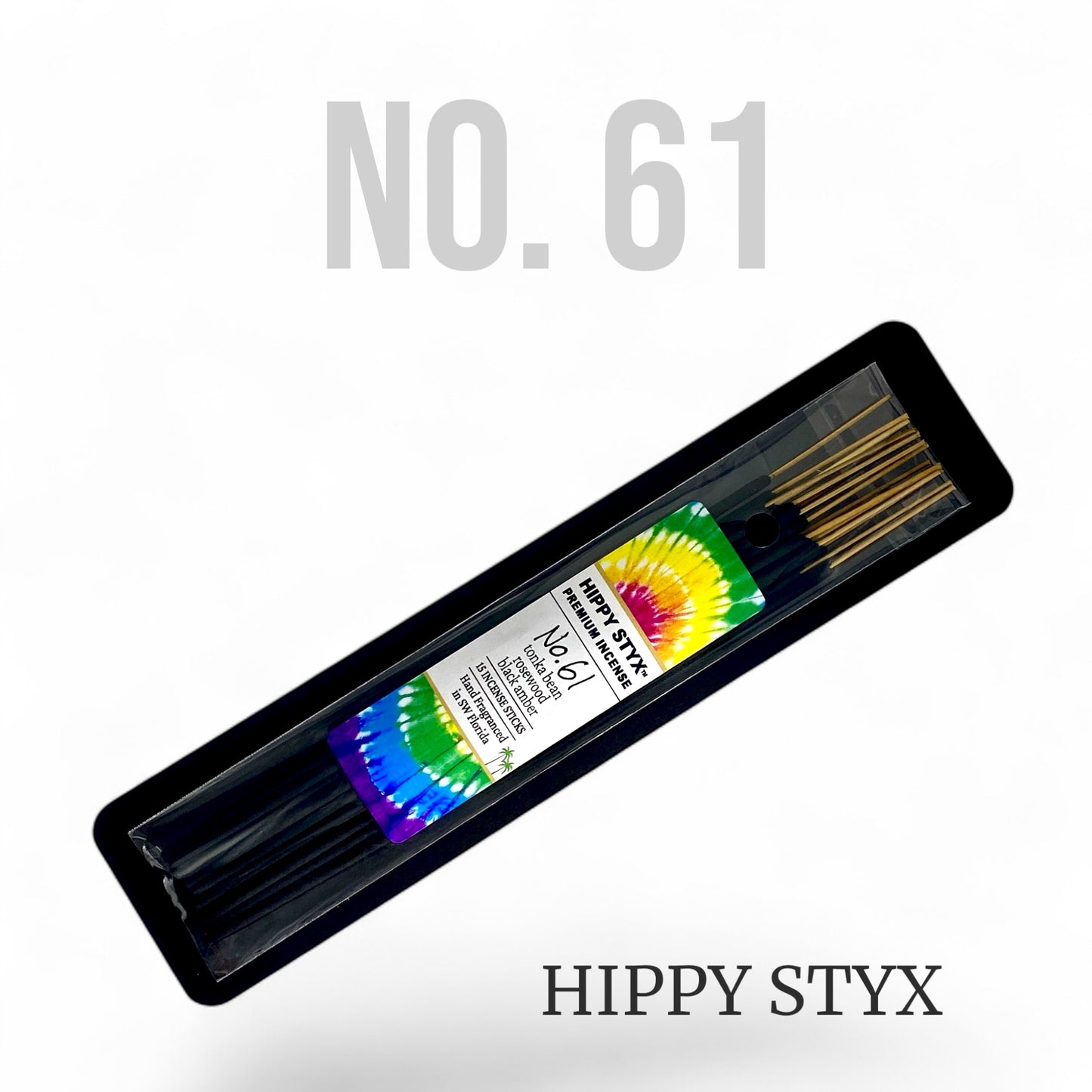 Fragrance No. 61 Hippy Styx Incense | Rosewood + Amber