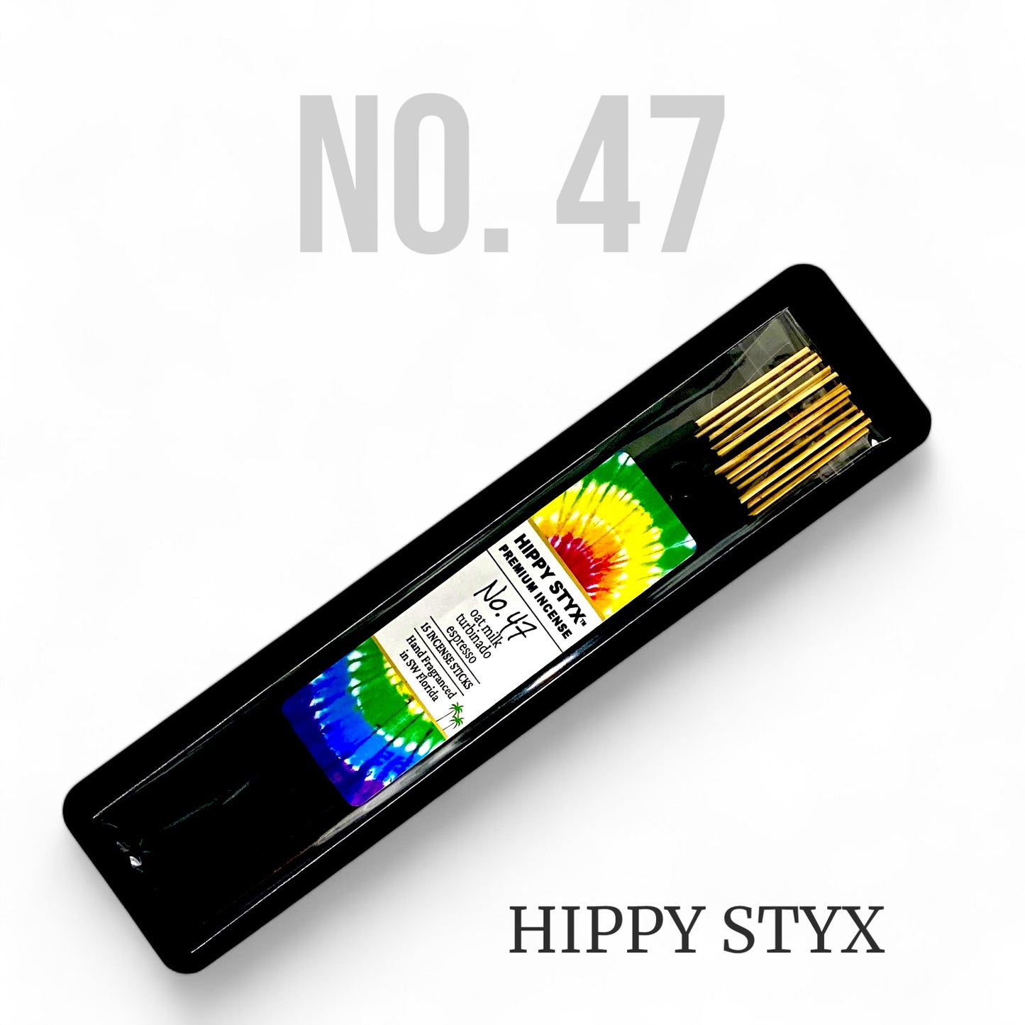 Fragrance No. 47 Hippy Styx Incense | Oat Milk + Espresso