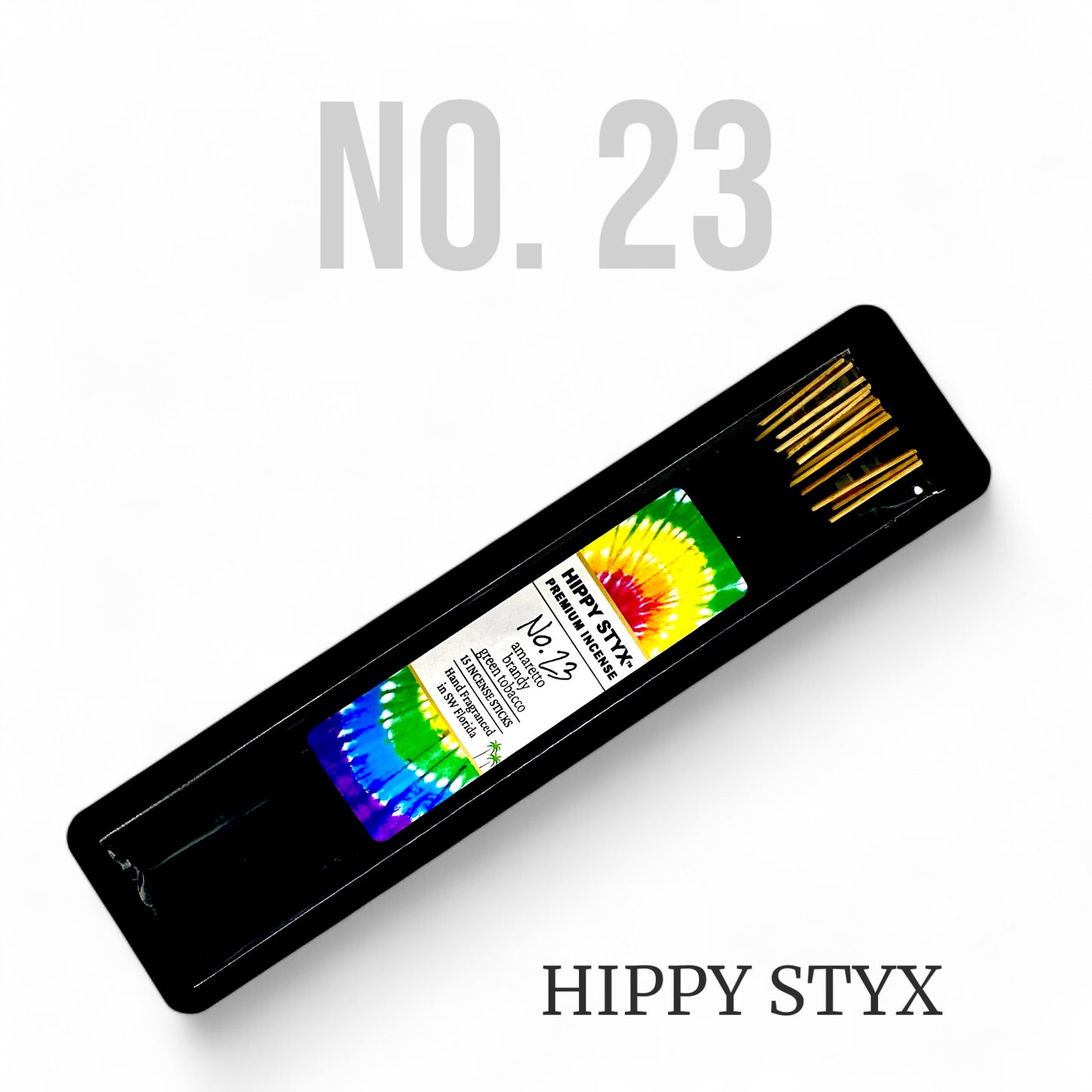 Fragrance No. 23 Hippy Styx Incense | Amaretto + Green Leaves