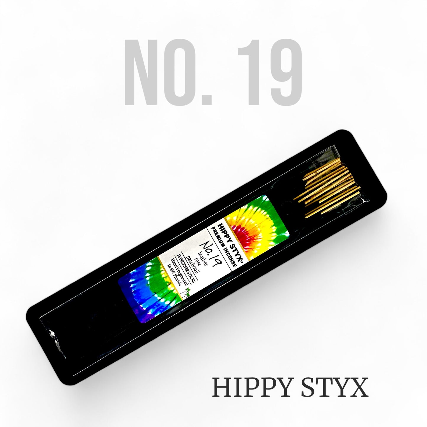Fragrance No. 19 Hippy Styx Incense | Leather + Patchouli