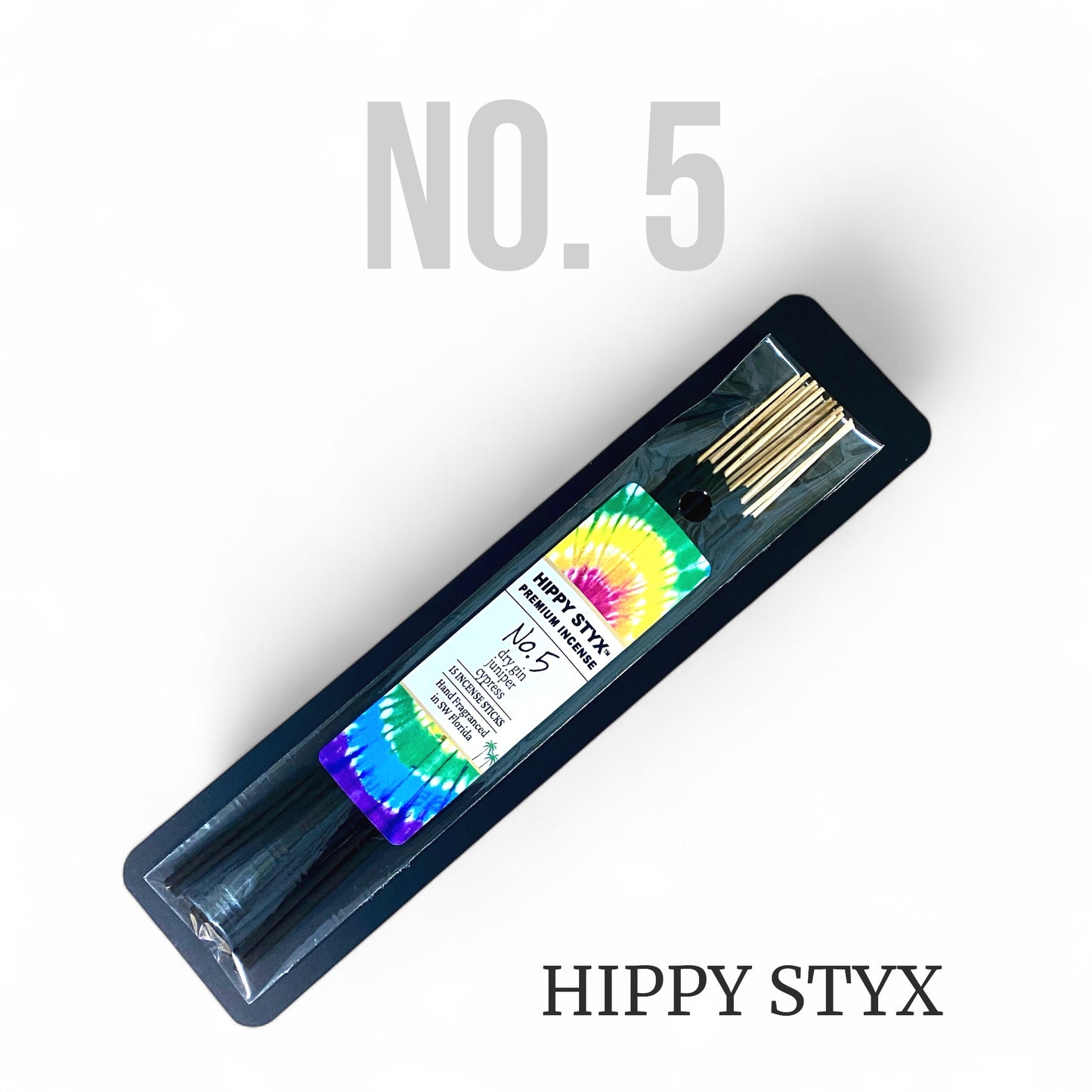 Fragrance No. 5 Hippy Styx Incense | Dry Gin + Juniper