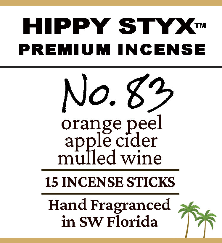 Fragrance No. 83 Hippy Styx™ Incense | Apple Cider + Mulled Wine