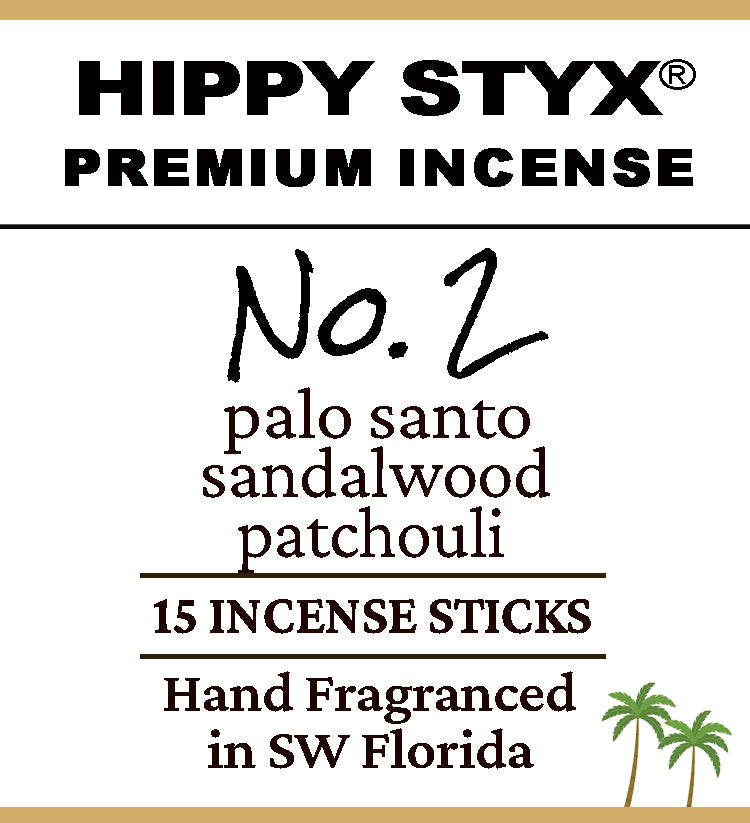Fragrance No. 2 Hippy Styx Incense | Palo Santo + Patchouli