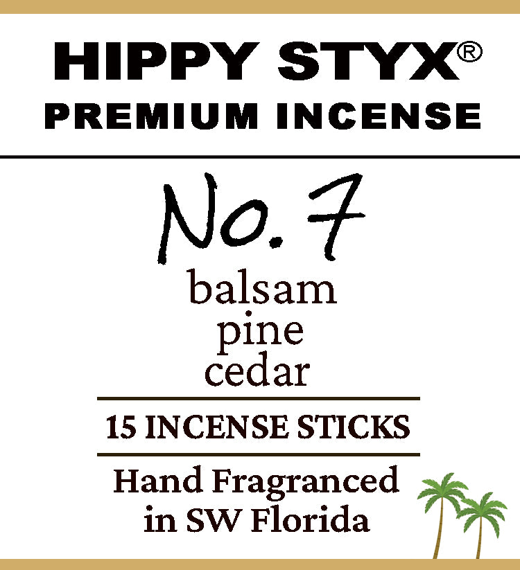 Fragrance No. 7 Hippy Styx Incense | Balsam + Pine