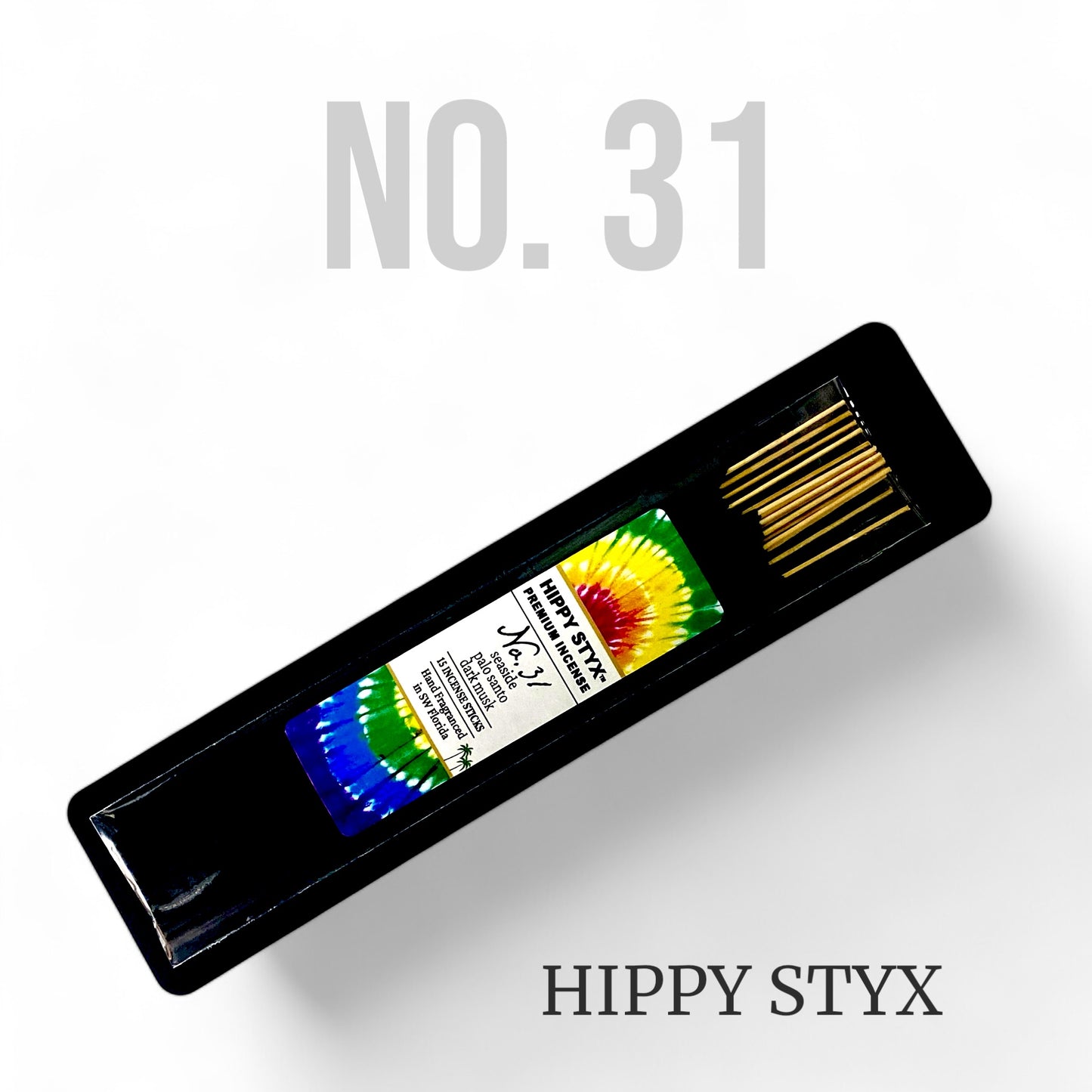 Fragrance No. 31 Hippy Styx™ Incense | Seaside + Palo Santo