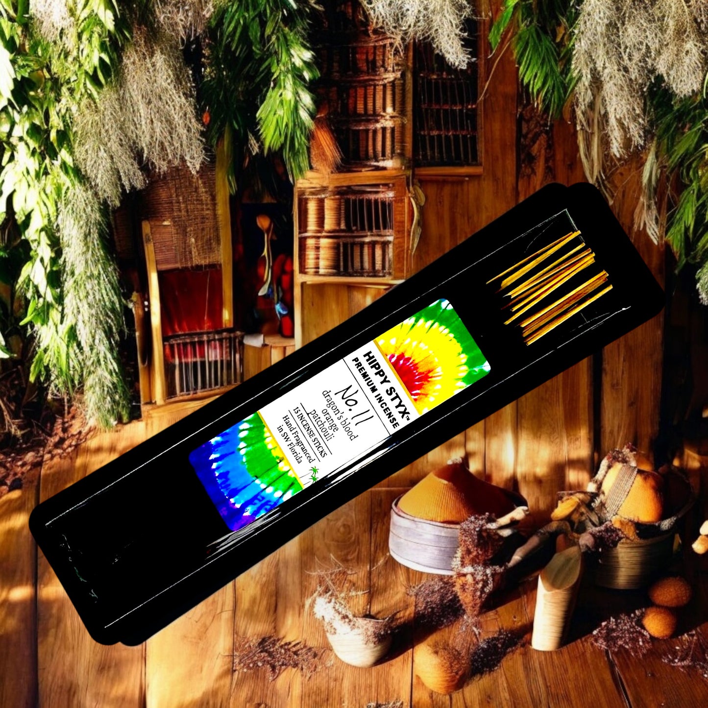 Fragrance No. 11 Hippy Styx™ Incense | Dragon's Blood + Patchouli