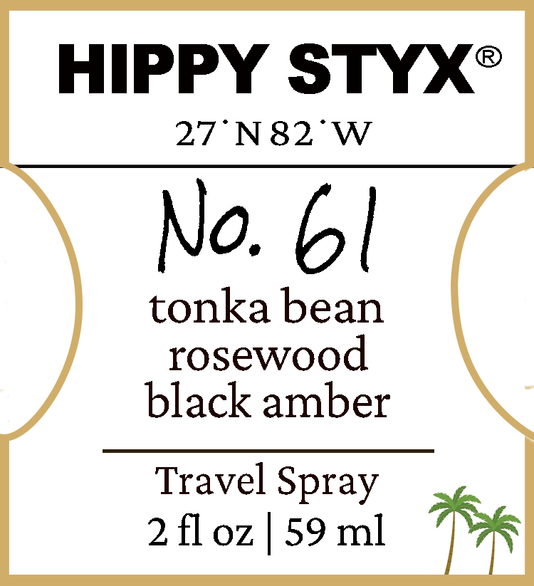 Fragrance No. 61 Travel Spray | Rosewood + Amber