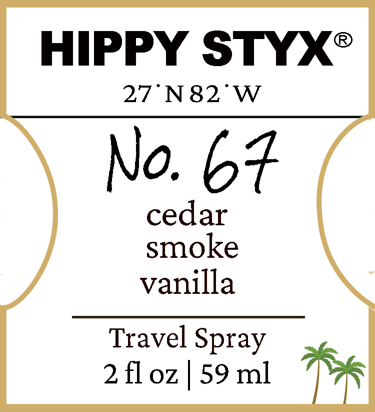 Fragrance No. 67 Travel Spray | Cedar + Smoke