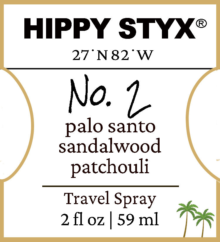Fragrance No. 2 Travel Spray | Palo Santo + Patchouli